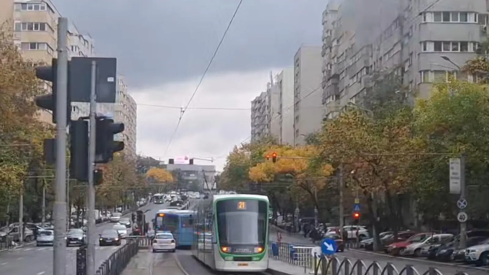 Accident pe Șoseaua Colentina blochează linia 21 la stația Râul Colentina, dar traficul se restabilește la 14:27