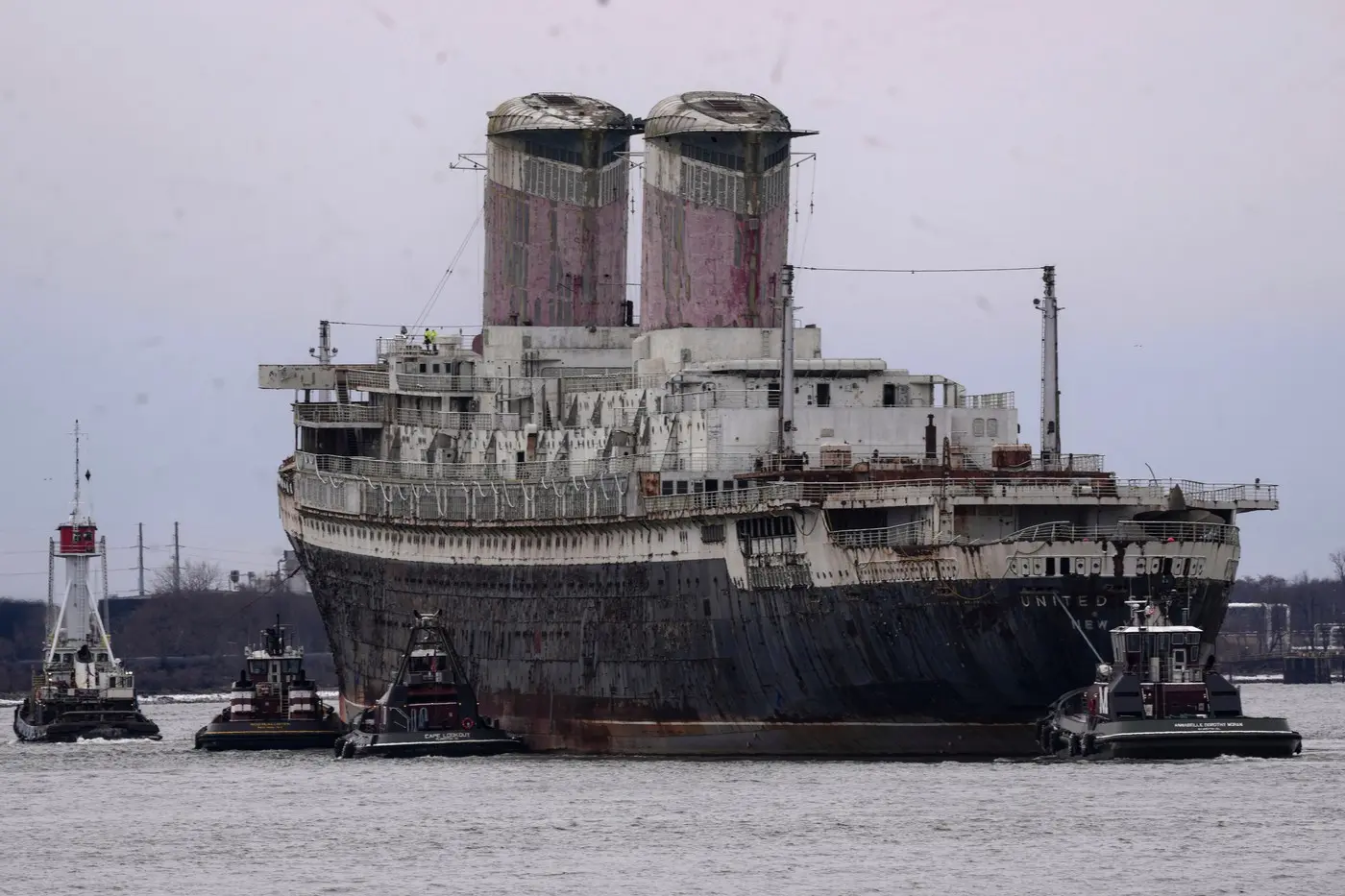 SS United States, recordul transatlantic, devine recif artificial în Florida